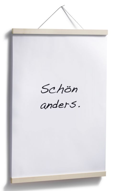 Posterleiste Bilderleiste Side by Side A2 Ahorn EINZELSTÜCK